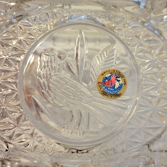 Vintage Crystal Bird Candy Dish - Hofbauer Collection - Picture 6 of 9